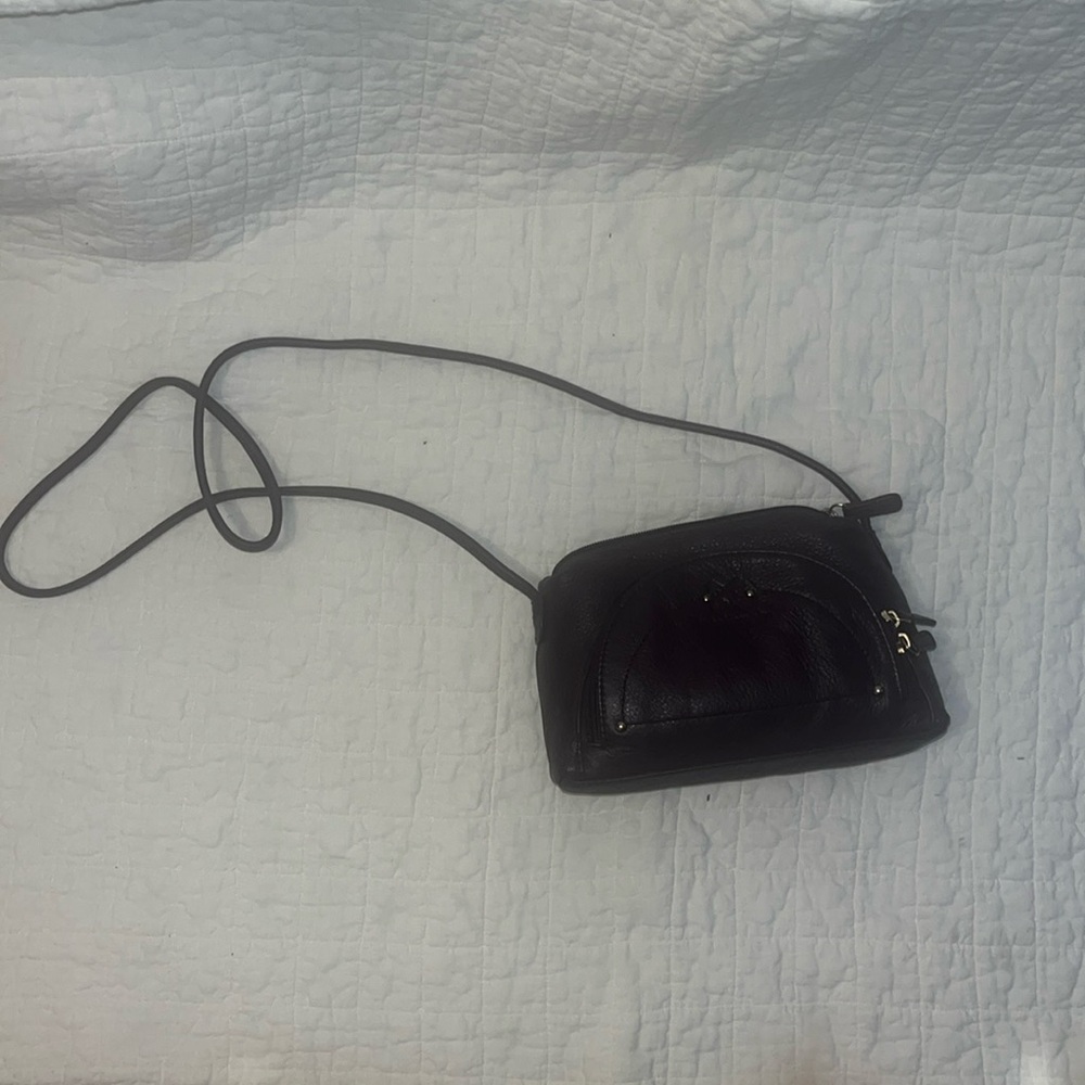 Dark Mauve Tone mountain crossbody purse